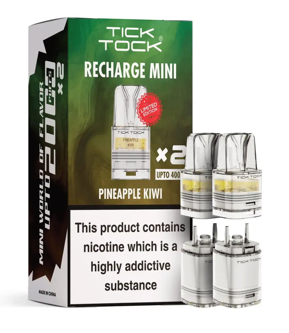 Pineapple Kiwi Tick Tock Magic 8000 Prefilled Pods